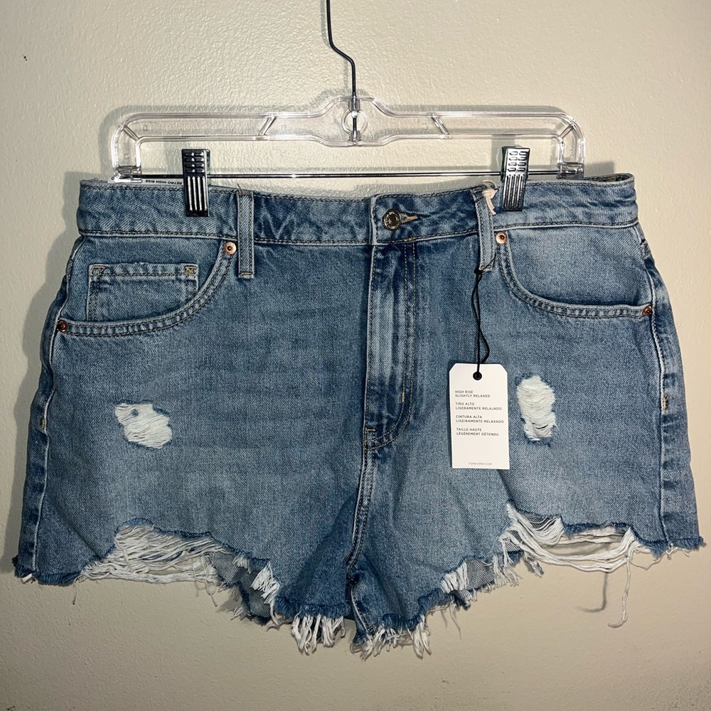 Short Jean Retro High Rise